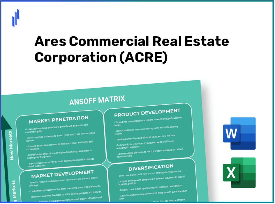 Ares Commercial Real Estate Corporation (ACRE)Ansoff Matrix