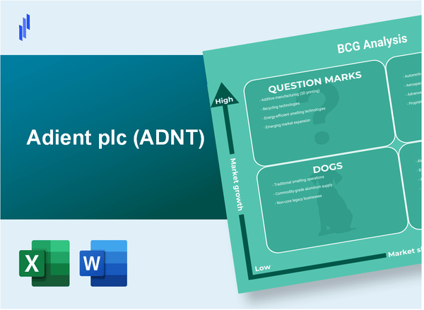 Adient plc (ADNT) BCG Matrix Analysis