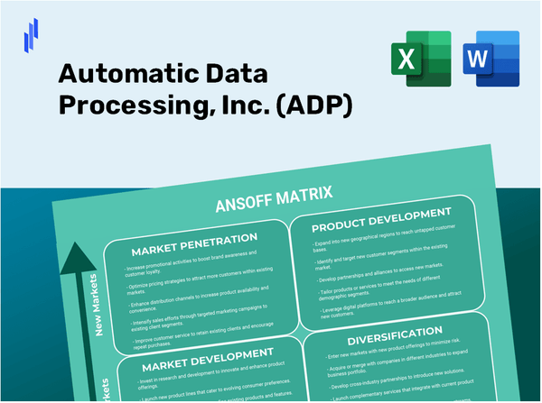 Automatic Data Processing, Inc. (ADP)Ansoff Matrix