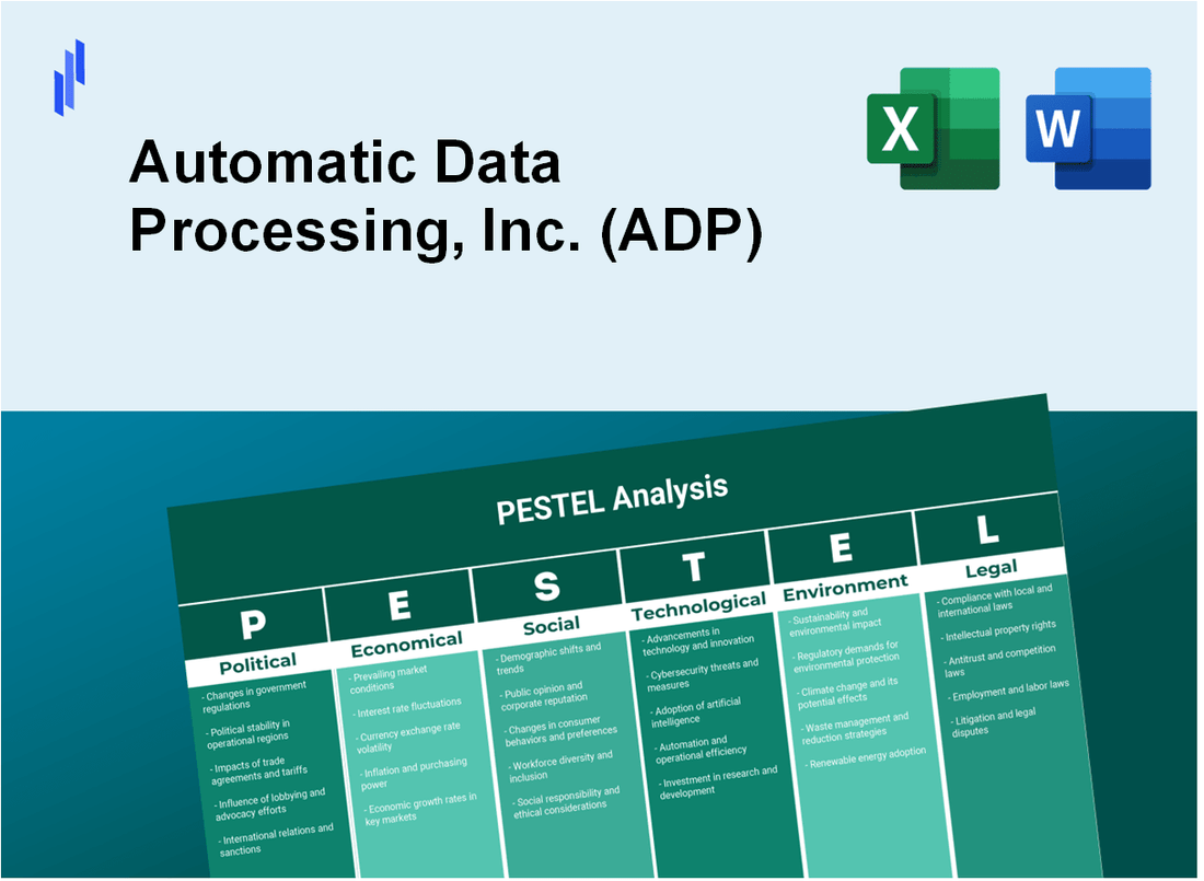 PESTEL Analysis of Automatic Data Processing, Inc. (ADP)