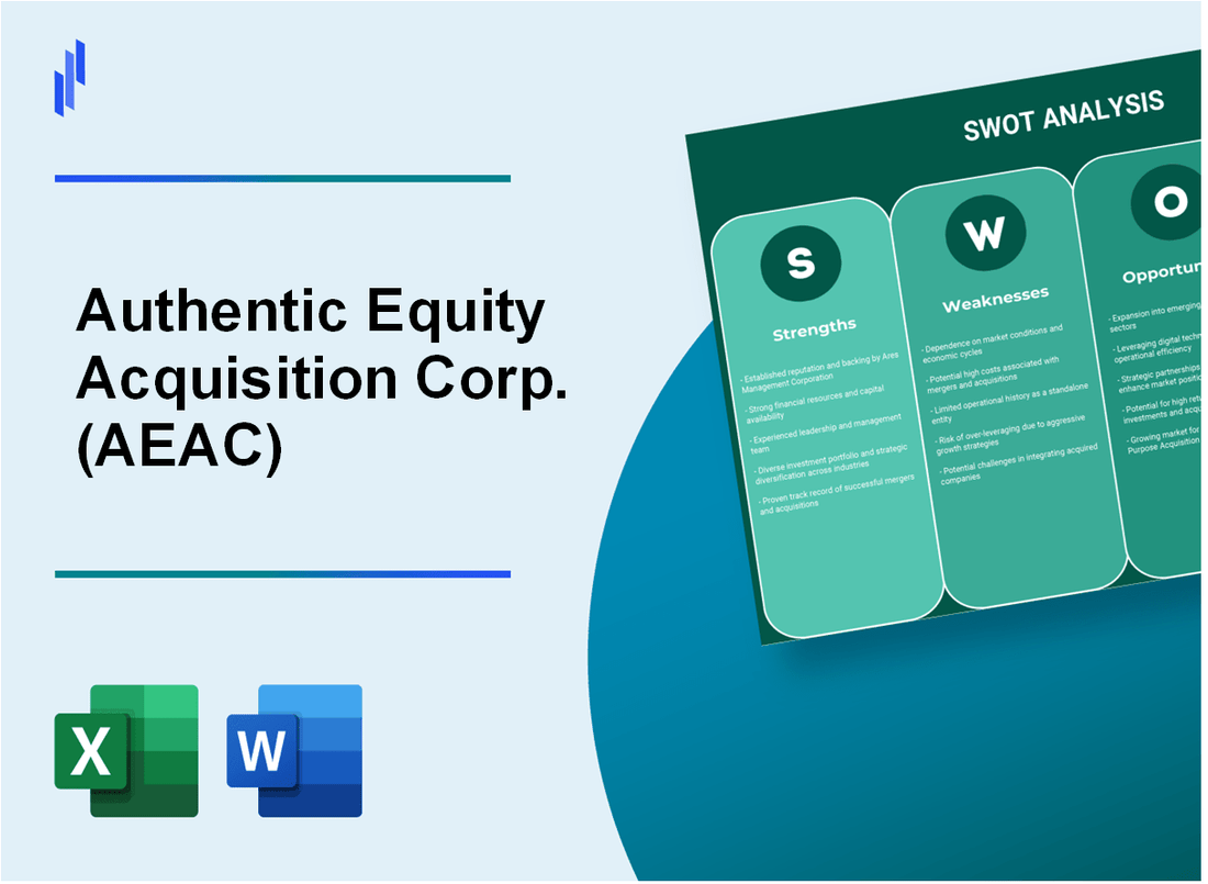 Authentic Equity Acquisition Corp. (AEAC) SWOT Analysis