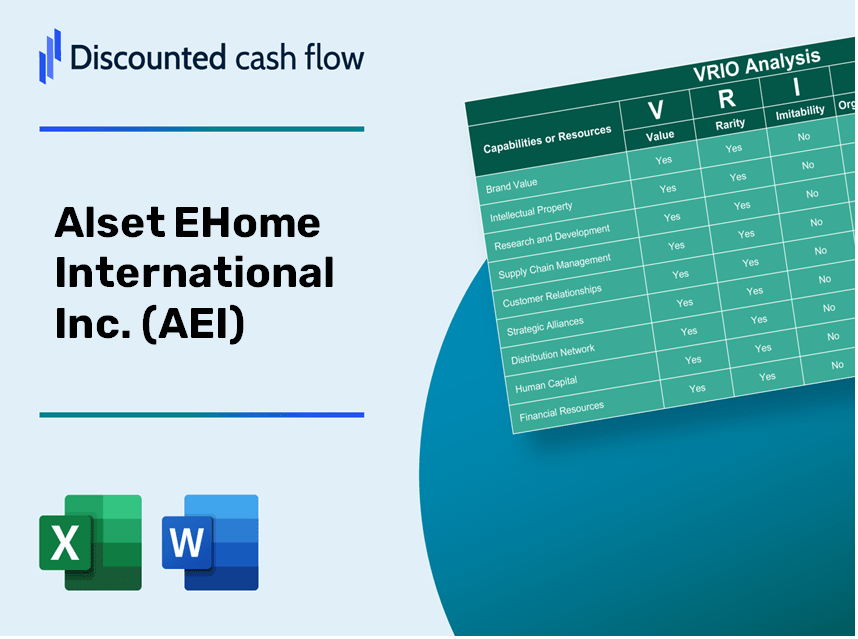 Alset EHome International Inc. (AEI): VRIO Analysis [10-2024 Updated]