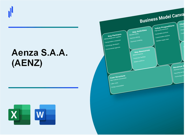 Aenza S.A.A. (AENZ): Business Model Canvas