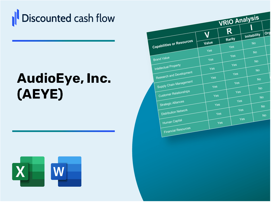 AudioEye, Inc. (AEYE): VRIO Analysis [10-2024 Updated]