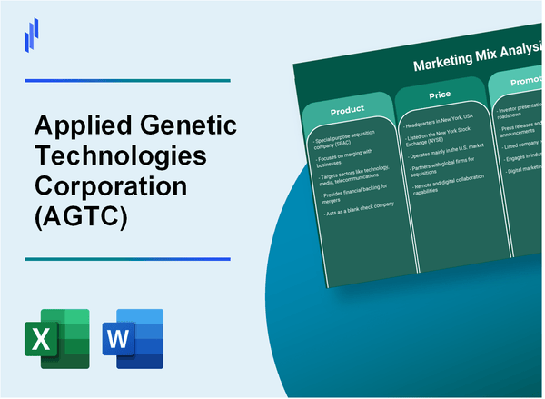 Marketing Mix Analysis of Applied Genetic Technologies Corporation (AGTC)