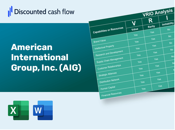 American International Group, Inc. (AIG): VRIO Analysis [10-2024 Updated]