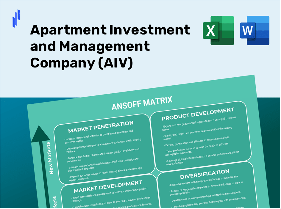 Apartment Investment and Management Company (AIV)Ansoff Matrix