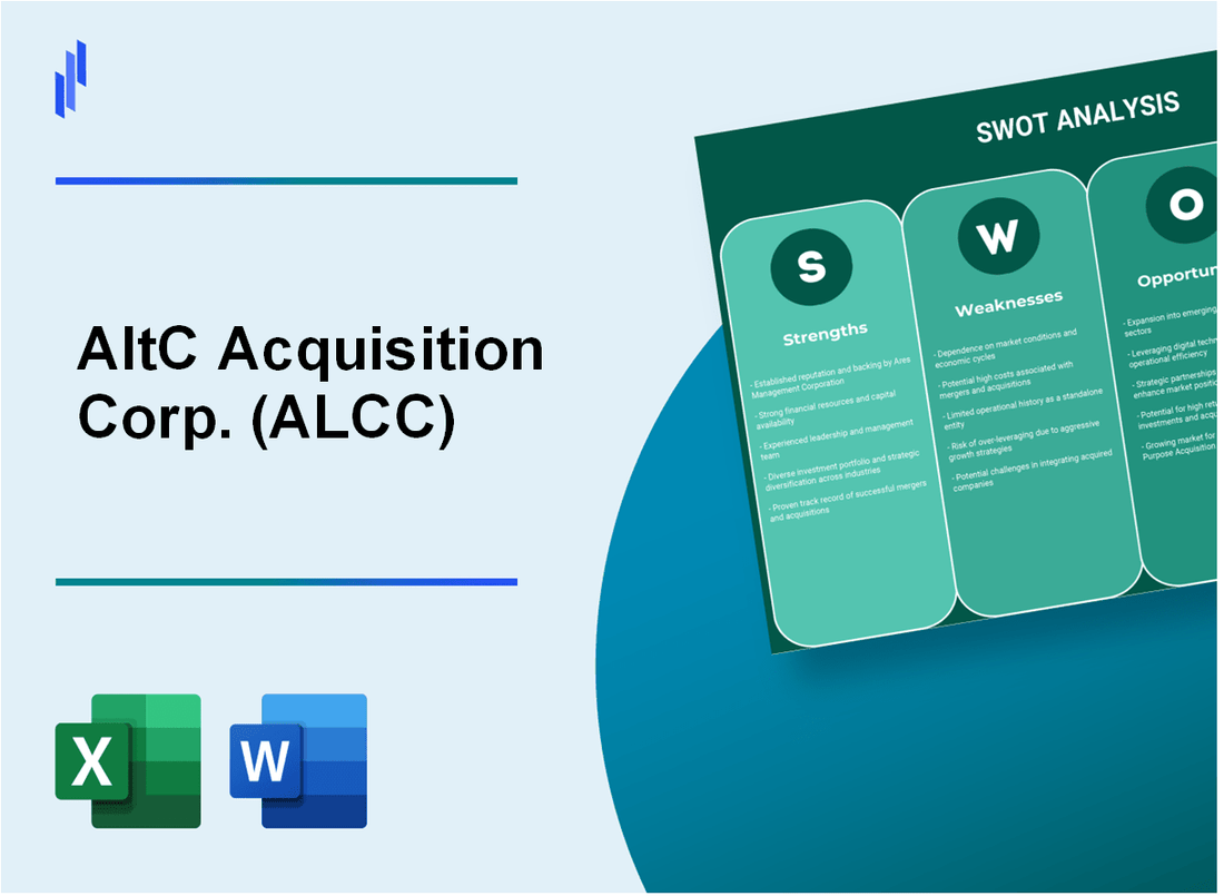 AltC Acquisition Corp. (ALCC) SWOT Analysis