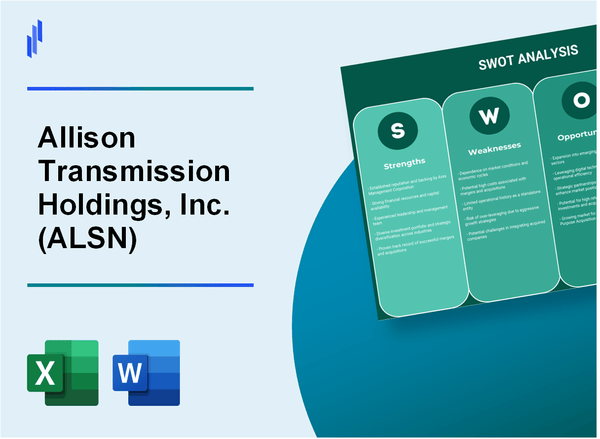 Allison Transmission Holdings, Inc. (ALSN) SWOT Analysis