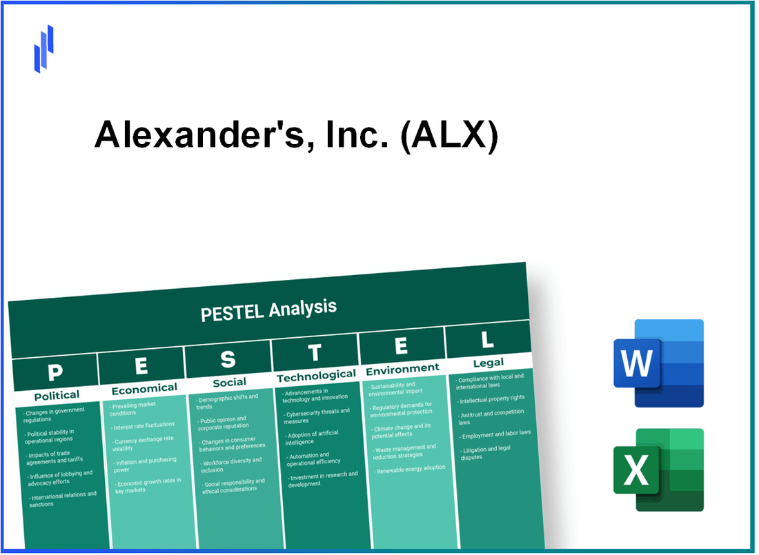 PESTEL Analysis of Alexander's, Inc. (ALX)