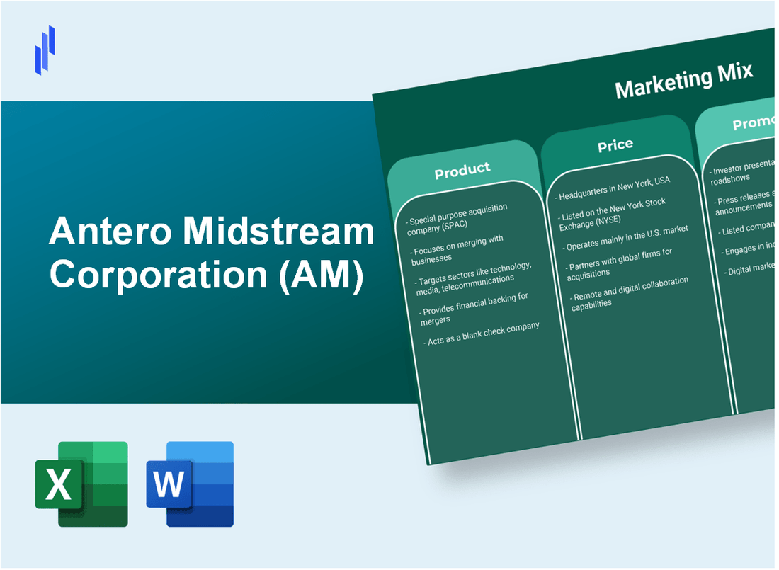 Marketing Mix Analysis of Antero Midstream Corporation (AM)