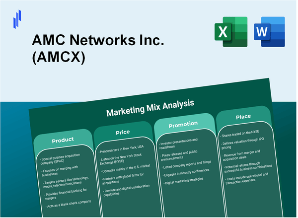 Marketing Mix Analysis of AMC Networks Inc. (AMCX)