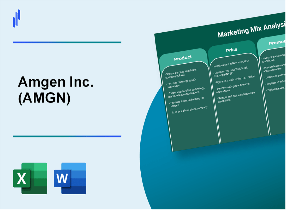 Marketing Mix Analysis of Amgen Inc. (AMGN)