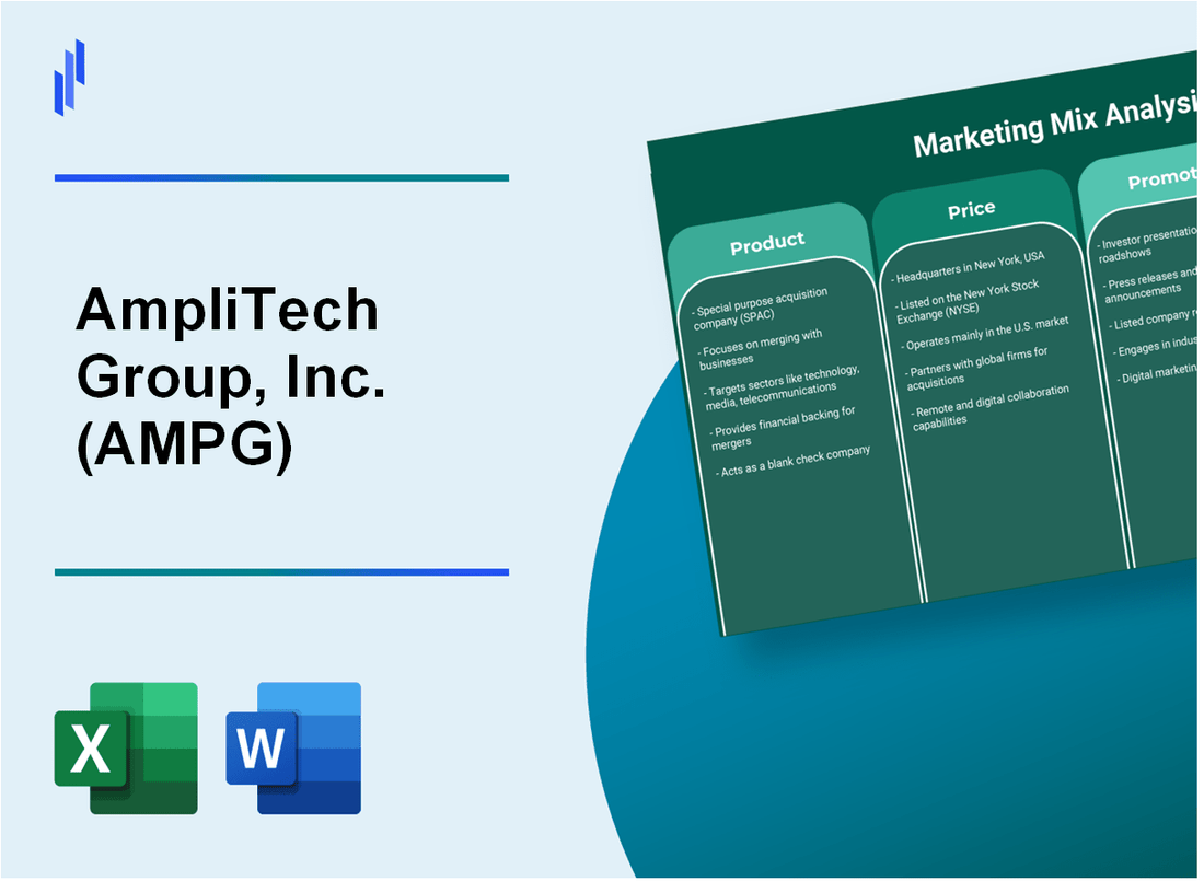 Marketing Mix Analysis of AmpliTech Group, Inc. (AMPG)