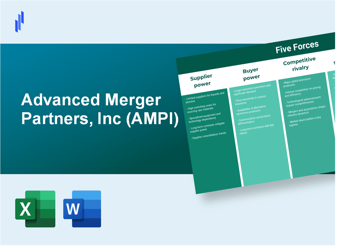 What are the Porter’s Five Forces of Advanced Merger Partners, Inc (AMPI)?