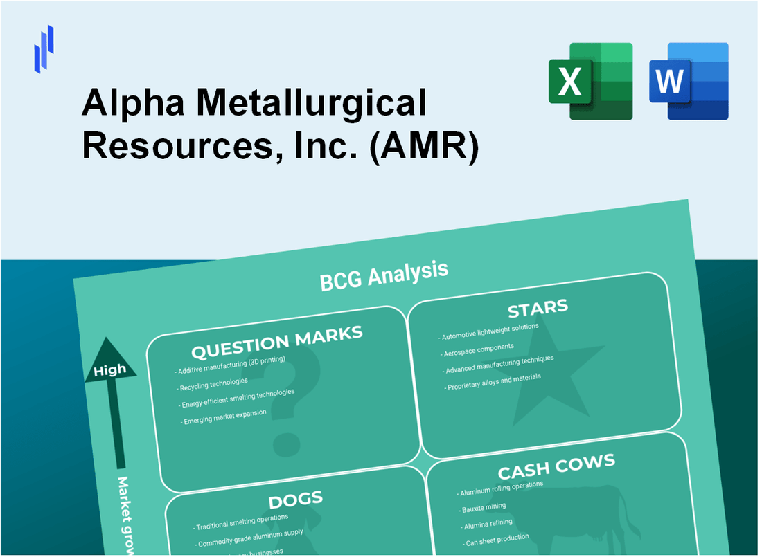 Alpha Metallurgical Resources, Inc. (AMR) BCG Matrix Analysis