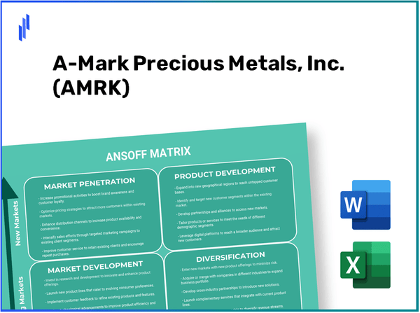 A-Mark Precious Metals, Inc. (AMRK)Ansoff Matrix