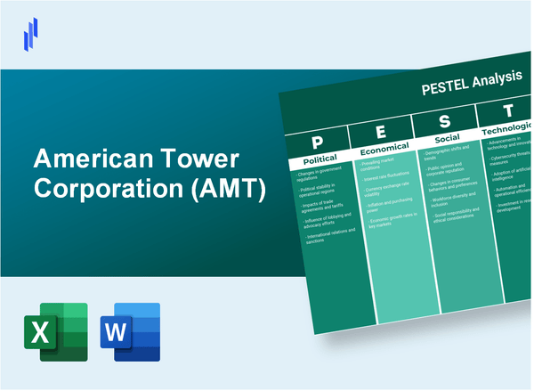 PESTEL Analysis of American Tower Corporation (AMT)