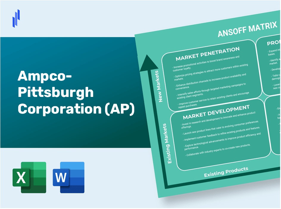 Ampco-Pittsburgh Corporation (AP)Ansoff Matrix