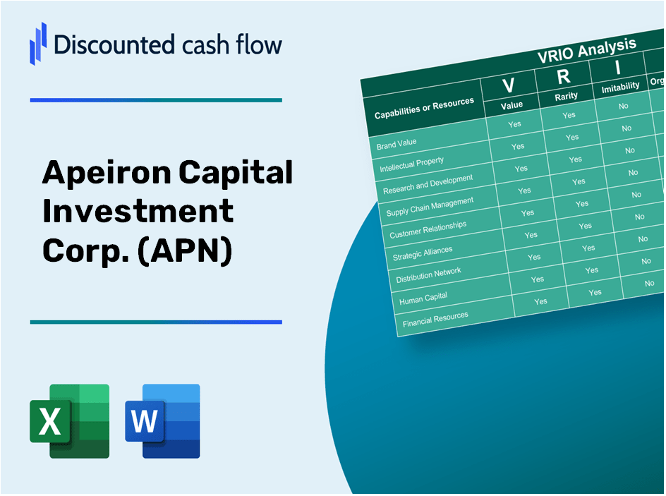 Apeiron Capital Investment Corp. (APN): VRIO Analysis [10-2024 Updated]