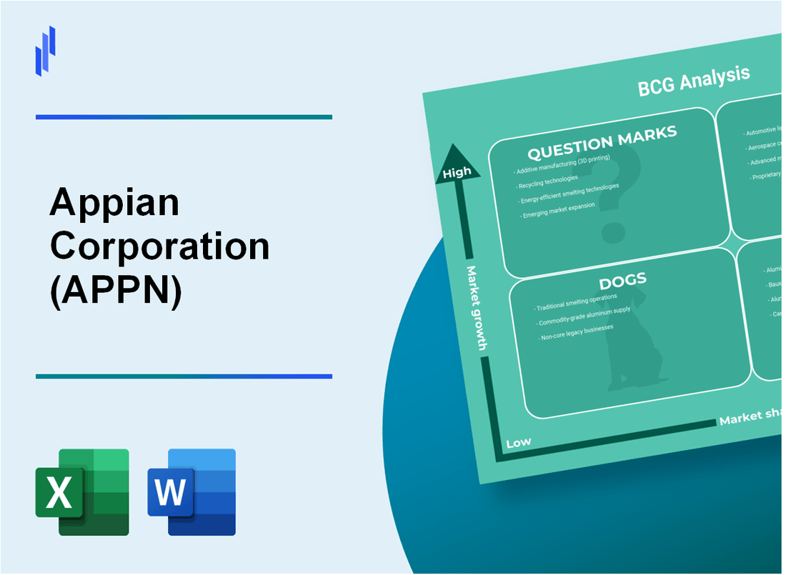 Appian Corporation (APPN) BCG Matrix Analysis