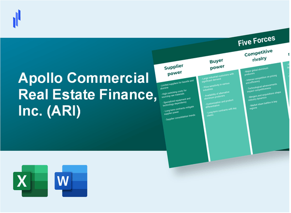 What are the Porter’s Five Forces of Apollo Commercial Real Estate Finance, Inc. (ARI)?