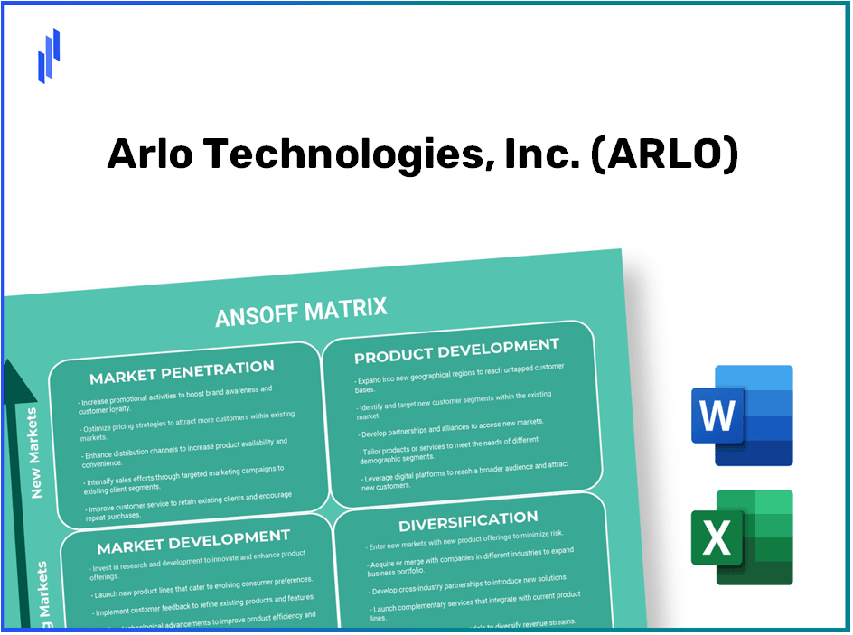 Arlo Technologies, Inc. (ARLO)Ansoff Matrix