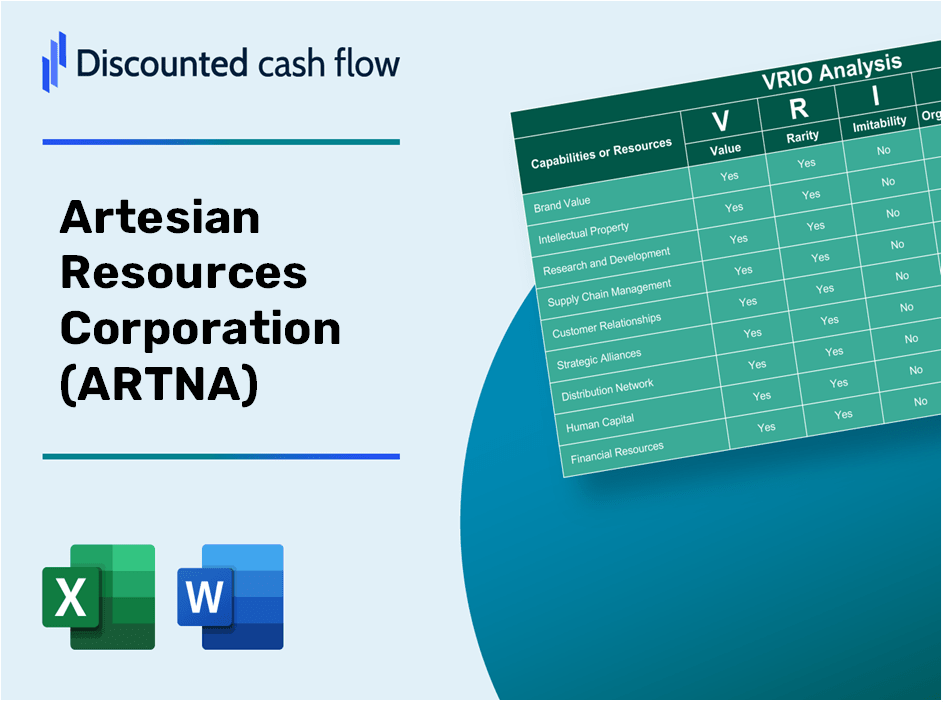 Artesian Resources Corporation (ARTNA): VRIO Analysis [10-2024 Updated]