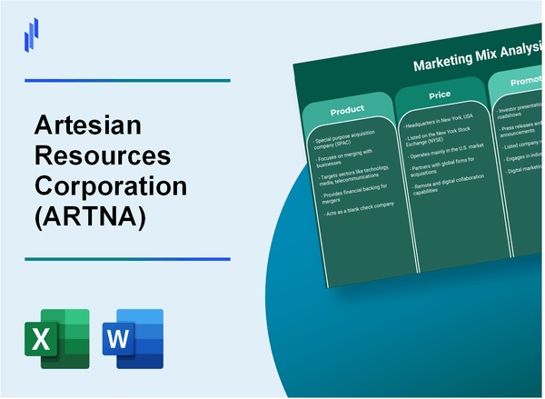 Marketing Mix Analysis of Artesian Resources Corporation (ARTNA)