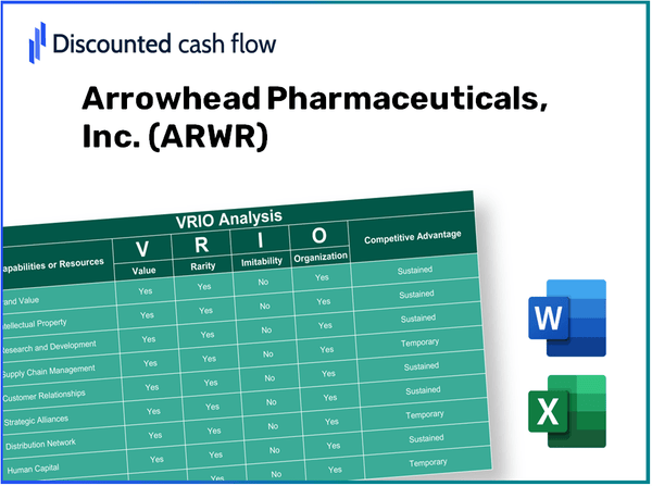 Arrowhead Pharmaceuticals, Inc. (ARWR): VRIO Analysis [10-2024 Updated]