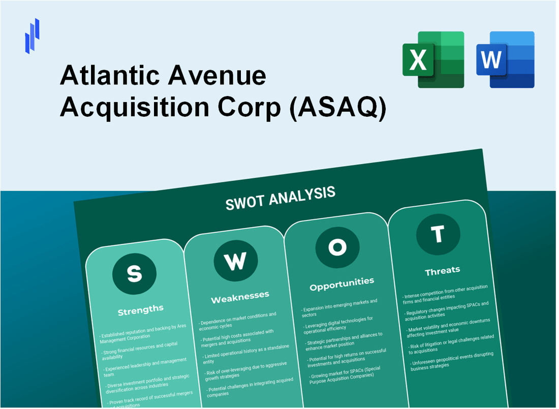 Atlantic Avenue Acquisition Corp (ASAQ) SWOT Analysis