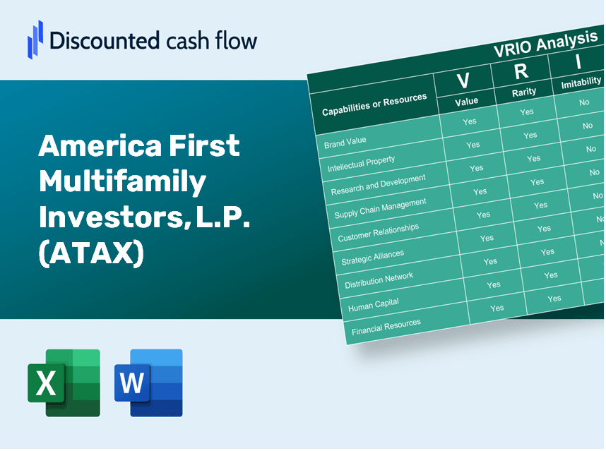 America First Multifamily Investors, L.P. (ATAX): VRIO Analysis [10-2024 Updated]