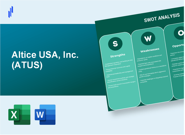 Altice USA, Inc. (ATUS) SWOT Analysis