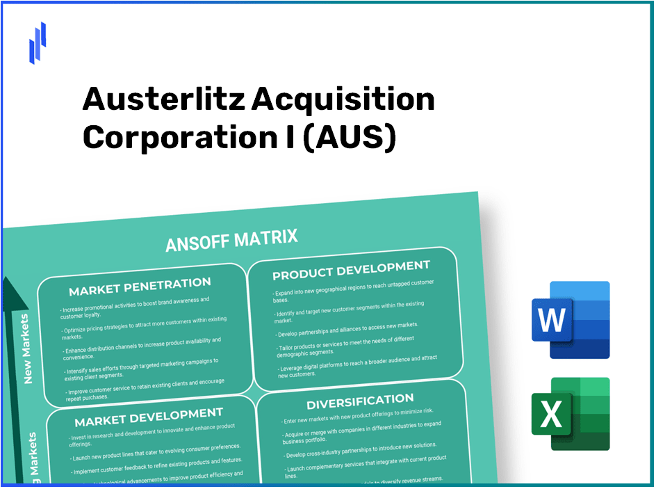 Austerlitz Acquisition Corporation I (AUS)Ansoff Matrix