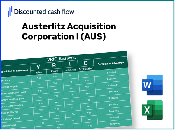 Austerlitz Acquisition Corporation I (AUS): VRIO Analysis [10-2024 Updated]