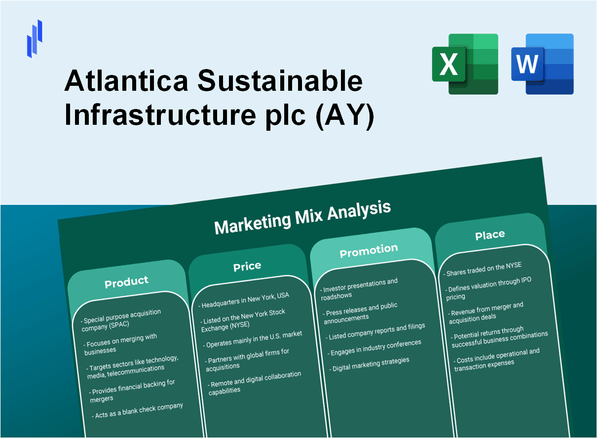 Marketing Mix Analysis of Atlantica Sustainable Infrastructure plc (AY)