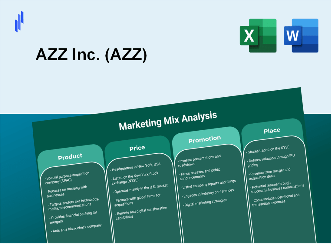 Marketing Mix Analysis of AZZ Inc. (AZZ)