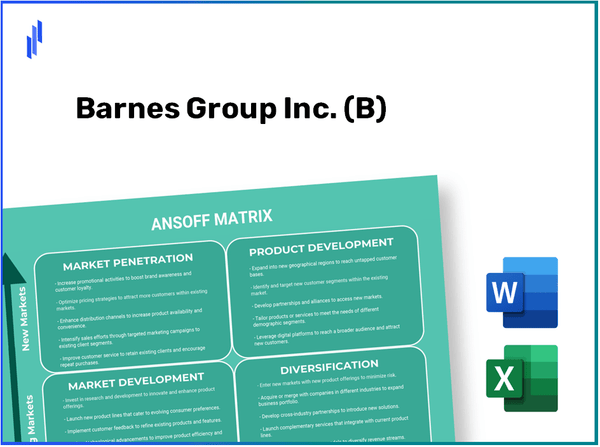 Barnes Group Inc. (B)Ansoff Matrix