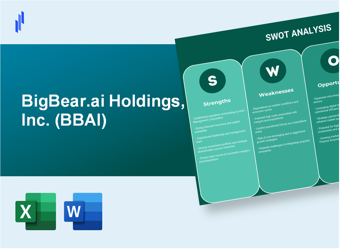 BigBear.ai Holdings, Inc. (BBAI) SWOT Analysis