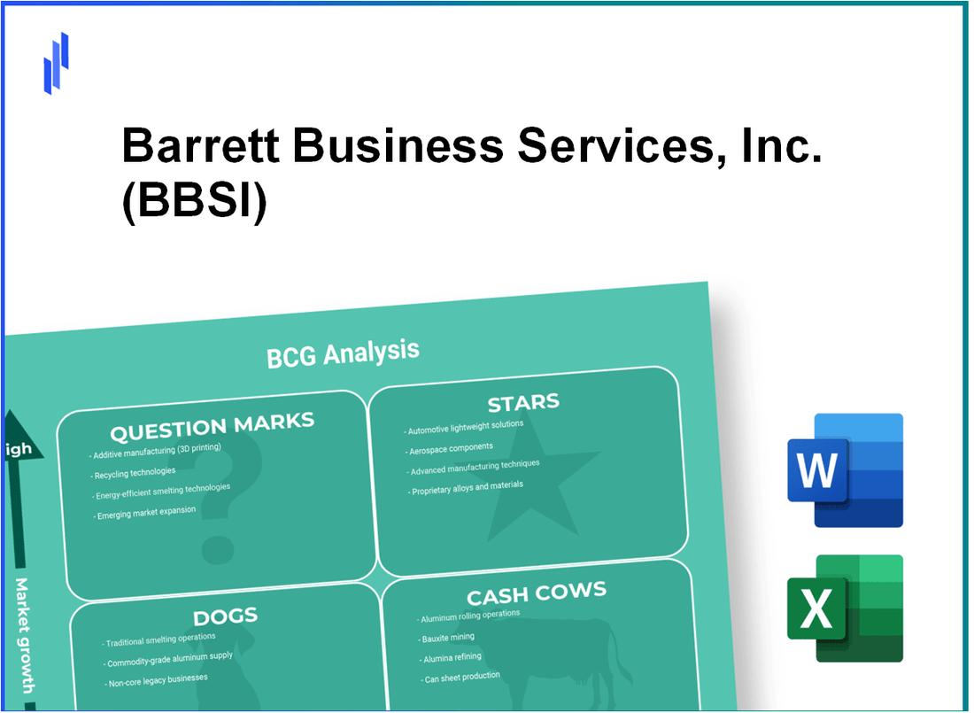 Barrett Business Services, Inc. (BBSI) BCG Matrix Analysis