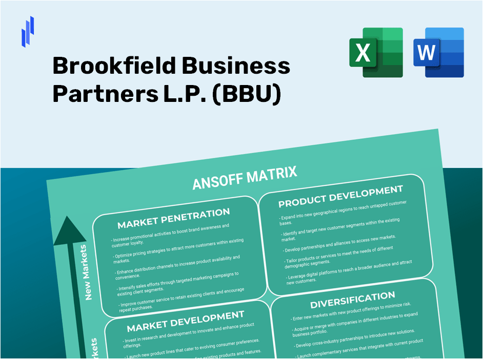 Brookfield Business Partners L.P. (BBU)Ansoff Matrix