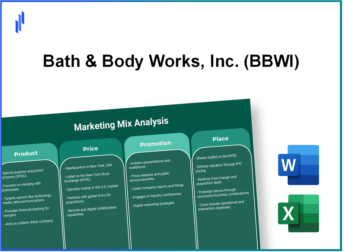 Marketing Mix Analysis of Bath & Body Works, Inc. (BBWI)