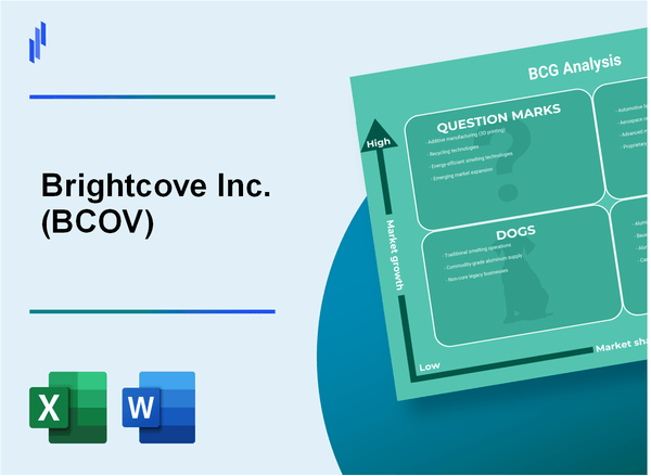 Brightcove Inc. (BCOV) BCG Matrix Analysis