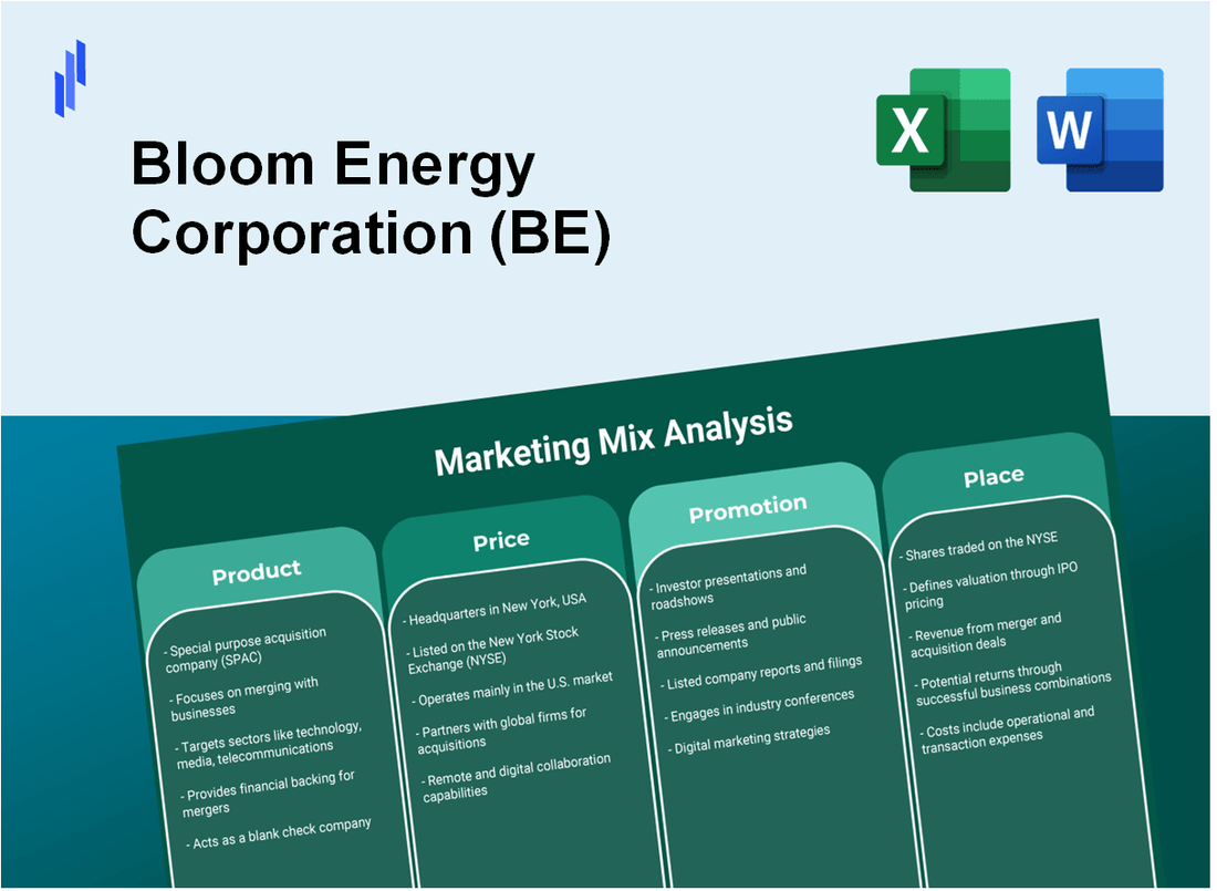 Marketing Mix Analysis of Bloom Energy Corporation (BE)