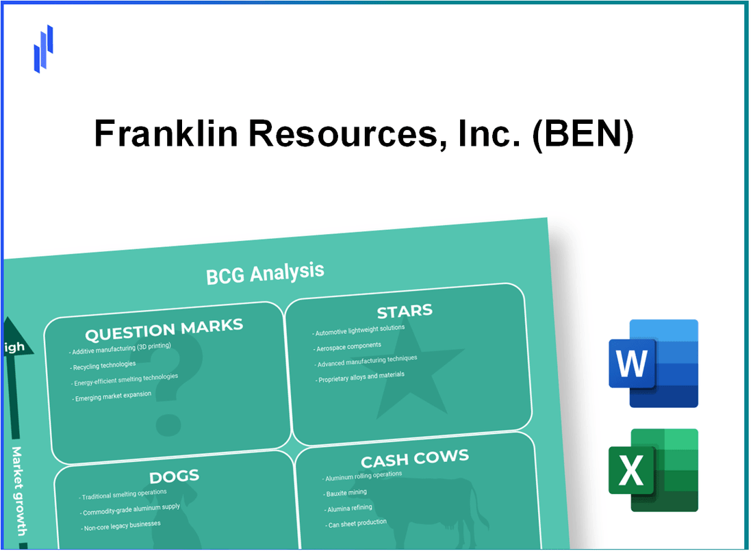 Franklin Resources, Inc. (BEN) BCG Matrix Analysis