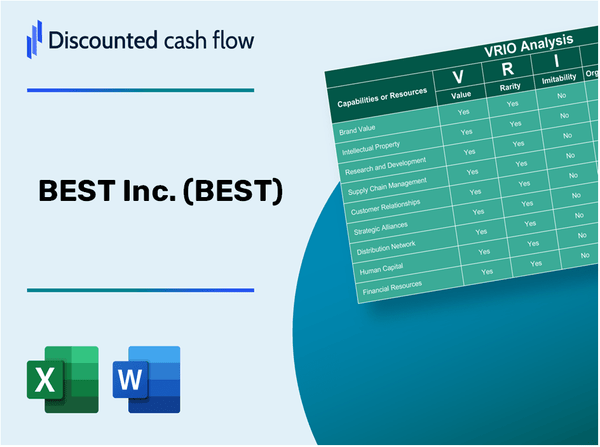 BEST Inc. (BEST): VRIO Analysis [10-2024 Updated]