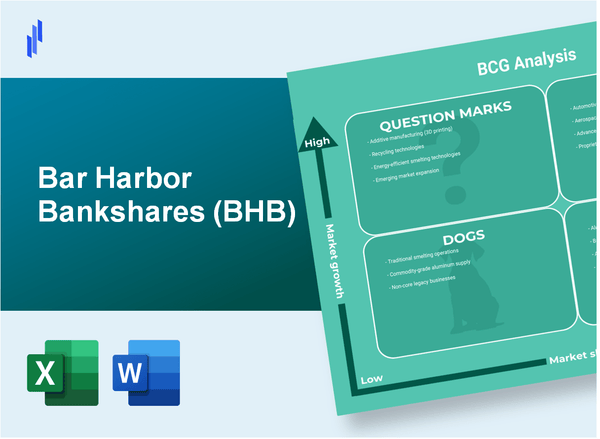 Bar Harbor Bankshares (BHB) BCG Matrix Analysis