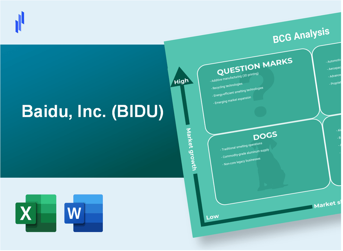 Baidu, Inc. (BIDU) BCG Matrix Analysis