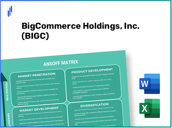 BigCommerce Holdings, Inc. (BIGC)Ansoff Matrix