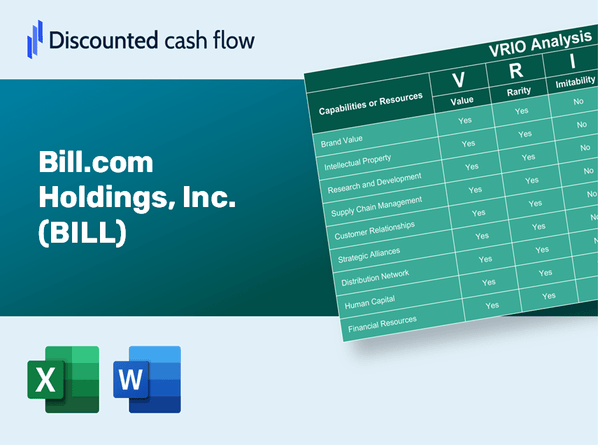 Bill.com Holdings, Inc. (BILL): VRIO Analysis [10-2024 Updated]